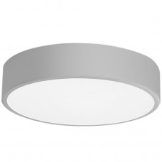 Πλαφονιέρα Φ40 LED 24W 230V 2160lm Γκρι σε Θερμό Φως 3205